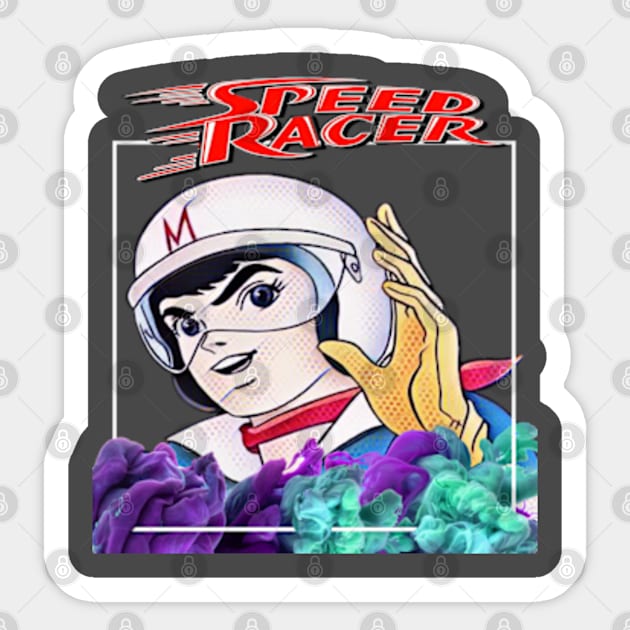 Speed racer Sticker by BADEG